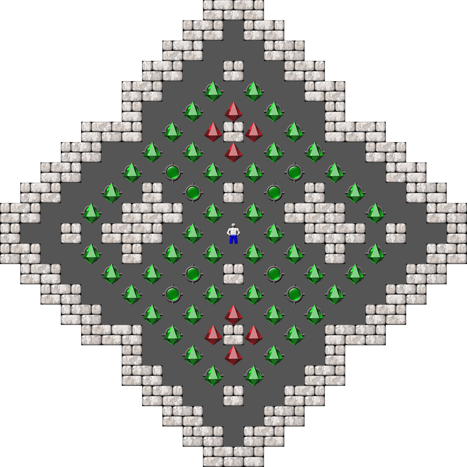 Sokoban David W. Skinner Arranged level 259